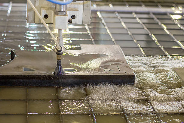 Laser Cutting Close-up