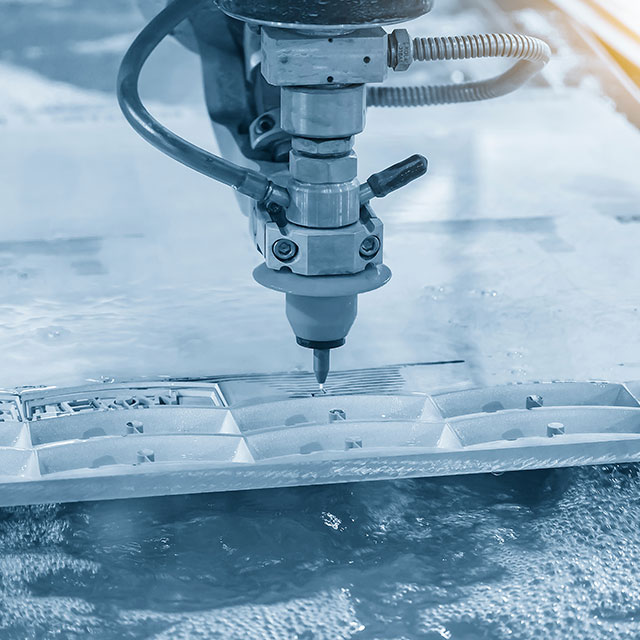 Waterjet cut parts